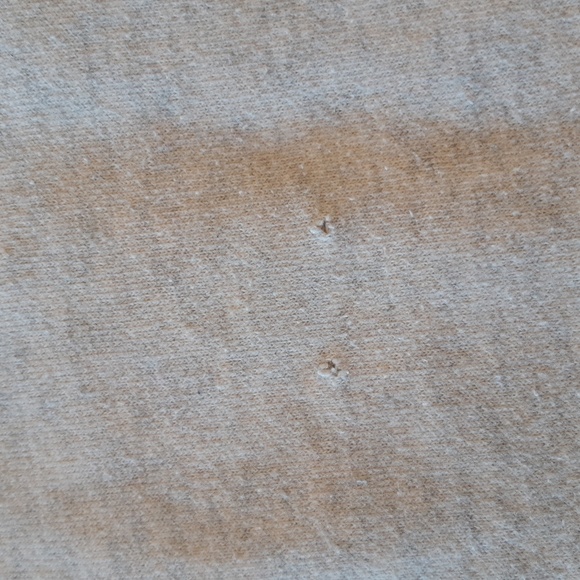 GUC Lululemon Scuba Hoodie Sz 4, Heathered Gray with Feather Print on back - Picture 5 of 5